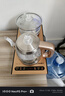 友家铺子（Biooner）全自动上水电热水壶 茶台烧水壶电茶壶家用办公茶桌茶具嵌入式一体电茶炉套装 1L （37*20cm）手柄双加水消毒款 实拍图