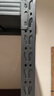 皇球货架置物架多层仓储家用阳台洞洞板储物架黑150*50*180/260kg 实拍图