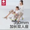 babycare扭扭车防侧翻儿童溜溜车摇摇车滑行玩具车-辛德白 基础款无音乐 实拍图