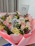 百花馆鲜花速递玫瑰花束生日礼物女士真花礼品送女友老婆同城配送当日达 【诗意花园】11朵艾莎+桔梗+蓝星花|dyi10 实拍图