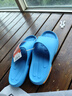 科柔（KENROLL）男女士浴室居家户外防滑拖鞋夜光家居凉拖鞋 托帕蓝 42-43(265mm) 实拍图