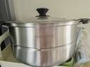 美厨（maxcook）蒸锅 不锈钢30cm单层蒸锅 加厚复合底 燃气炉电磁炉通用 实拍图