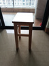 丘林瑟木头凳实木桌台长方凳客厅凳板凳餐厅饭堂学校凳耐用办公椅 橡胶木加粗升级版长方凳50cm高 实拍图