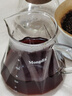 Mongdio手冲咖啡分享壶高硼硅透明耐热玻璃咖啡萃取滴漏壶600ml 实拍图