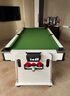 SZX成人标准4合1游戏桌 家庭商用台球乒乓球冰球黑8式室内球厅娱乐桌 7尺4合1-213*111*81cm-白桌+绿布 实拍图