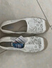 斯凯奇（Skechers）女鞋夏季渔夫鞋单鞋新中式蕾丝平底鞋浅口一脚蹬通勤鞋113025 实拍图