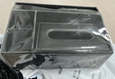 优必利 办公商务桌面笔筒收纳盒 多功能创意抽纸盒 皮革纸巾盒 5031A 实拍图