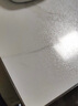 至川软玻璃PVC桌布防水防油防烫餐桌垫透明桌面保护膜茶几水晶板定制 磨砂1.2(母婴无味)圆角磨边 60*100cm 实拍图