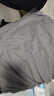 真维斯（Jeanswest）冰丝短袖T恤男夏季纯色体恤衫宽松大码运动健身半袖男士速干上衣 实拍图