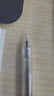 点石制笔按动走珠笔双珠全针管0.5mm黑色学生作业刷题笔办公签字笔DS-3911E   4支/套（黑色） 实拍图