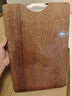十八子作 乌檀木整木切菜板家用加厚大号砧板ZBL005（40x27x2.5cm） 实拍图