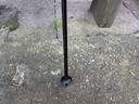时行登山杖徒步手杖铝合金折叠式超轻户外爬山便携伸缩式爬山棍配件 【黑脊款】7075铝合金长款单根 实拍图