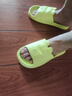 IQGD凉拖鞋男拖鞋休闲外穿洗澡新款防滑居家可爱夏季沙滩 绿色 38-39 实拍图