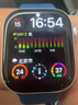Apple/苹果 Watch Series 10 智能手表GPS+蜂窝款46毫米银色铝金属表壳丹宁色运动型表带M/L MWYG3CH/B 实拍图