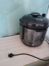苏泊尔（SUPOR）电压力锅6L大容量2-10人家用智能预约双胆多功能开盖收汁一键排气高压力锅电饭锅 黑色 6L 实拍图