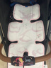 babycare天丝苎麻车席透气宝宝专用手推车坐垫通用席子云朵小熊38×70CM 实拍图
