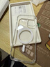 京东京造 苹果15Plus手机壳磁吸 iPhone 15 plus保护套magsafe磁吸充电壳超薄气囊防摔手机壳男女款 透明 实拍图