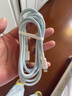 罗马仕苹果数据线快充线高密编织PD27W/20W通用iPhone14/13/12Promax/11Pro手机充电线加长 2米蓝 实拍图