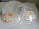 INOMATA日本进口微波炉加热盖耐高温保温罩 剩菜剩饭食物罩防溅盖 1个装(直径23.9cm*高7.4cm) 实拍图