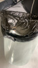 利得 背心垃圾袋100只单面0.8丝黑色 50*60cm大号家用办公手提垃圾袋 实拍图