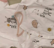 欢喜小熊婴儿短袖连体衣夏季薄款纯棉哈衣睡衣男女初生宝宝衣服2件装 实拍图