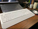 罗技（Logitech）K650无线蓝牙键盘 优选系列 商务办公键盘带掌托 双模企业级 带Logi Bolt接受器 商用版 白色 实拍图