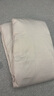 MUJI凉柔 锦纶混纺薄被套装 夏凉被三件套 蓝色加大双人用220×240cm 实拍图