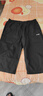 李宁短裤男七分运动裤夏季速干凉爽透气健身男裤跑步轻薄梭织沙滩裤 标准黑（七分裤） 2XL 实拍图