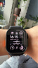 Apple/苹果 Watch Ultra 2 智能手表GPS+蜂窝款49 毫米黑色钛金属表壳黑色野径回环式表带M/L MXDR3CH/B 实拍图