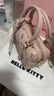 凯蒂猫（hellokitty）印花波士顿包时尚百搭女士手提包轻奢质感斜挎包小众高颜值单肩包 礼盒美梦收藏家 实拍图