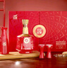 金徽 世纪金徽红五星 浓香型白酒 50度 500ml*2瓶 礼盒装（内附酒具） 实拍图