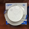 欧普照明（OPPLE）LED筒灯嵌入式孔灯吊顶灯洞灯超薄客厅银灰 4瓦三色开孔7-8.5cm 实拍图