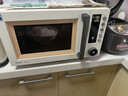 美的（Midea）家用微波炉烤箱一体机PC23F5W 变频微烤炸三合一体 23升容量/脱脂空气炸 智能菜单 APP操控 一机多能 微烤炸一体机 实拍图