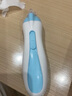 JCZS德国婴儿电动指甲剪全自动新生宝宝专用防夹肉安全磨甲神器 【防尘盖+电池款】宝石蓝 实拍图