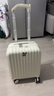 喜朗顿儿童行李箱可上飞机小型14寸登机箱迷你旅行箱女拉杆箱上特价航空 顶配专柜云朵款/奶油白 14英寸 全球通用登机箱【20*30*40】 实拍图