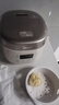 美的（Midea） 迷你电饭煲家用机械式简单易操作黑晶不粘锅内胆可拆洗上盖板多功能煮粥宿舍小型老式电饭锅 【智能预约】柴火饭 1.8L 迷你小容量 实拍图