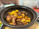小熊（Bear）砂锅 宽口煲仔饭炖锅耐高温不开裂3.2L煲汤鸡公煲陶瓷锅G0054-S03 实拍图