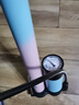 永久打气筒便携自行车家用高压泵篮球气管子充气筒电动车汽 蓝精准表 实拍图