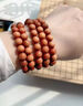 QMXD正宗桃木手串男士108颗佛珠手链女款盘玩念珠静心护身符木质把件 桃木手串【6*108颗】 实拍图