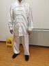 太极服 训练服春夏太极拳八段锦晨练功服男女武术比赛表演服 白色太极服 XL-170 实拍图