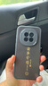 梦想可嘉【国风款】适用华为mate50手机壳 mate50/50e保护套全包超薄皮纹防摔软壳新年国潮男女款 优雅黑 实拍图