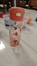 膳魔师（THERMOS）儿童大水杯壶tritan便携塑料直饮杯男女学生小熊猫水壶600ml红 实拍图