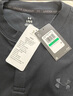安德玛（UNDERARMOUR）春夏Waffle Henley男子华夫格运动休闲短袖T恤6007562黑色001 L 实拍图