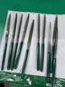 世达（SATA）10pcs金刚石锉刀套装迷你小锉刀扁锉   4*160mm   03830 实拍图