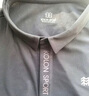 KOLON SPORT/可隆速干POLO 男士吸湿小翻领抗菌户外运动印花短袖 LHPT5MTT31-BK 黑色 XL 180/100A 实拍图