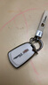 S.CHUANG适用于凯迪拉克ct5钥匙套xt5汽车xt4/xt6/ct6/xts/ct4壳ATSL壳扣 B款5键【时尚白】配车标皮绳 实拍图