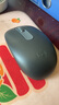 罗技（Logitech）M196 无线蓝牙鼠标 办公鼠标 笔记本商务办公家用 小巧便携 对称手型 石墨灰 实拍图
