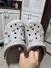crocs卡骆驰洞洞鞋贝雅男鞋女鞋轻便耐磨一脚蹬拖鞋休闲鞋|10126 卵石色-2V3 37 /38(230mm) 实拍图