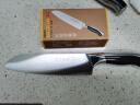 十八子作复合钢刀具家用菜刀典雅多用刀SL1608-C【精美礼盒装】 实拍图