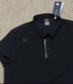 Rapido【新品】雳霹道2025新款男子舒适透气T恤休闲印花POLO衫CN4242P01 黑色 3XL 190/104A 实拍图